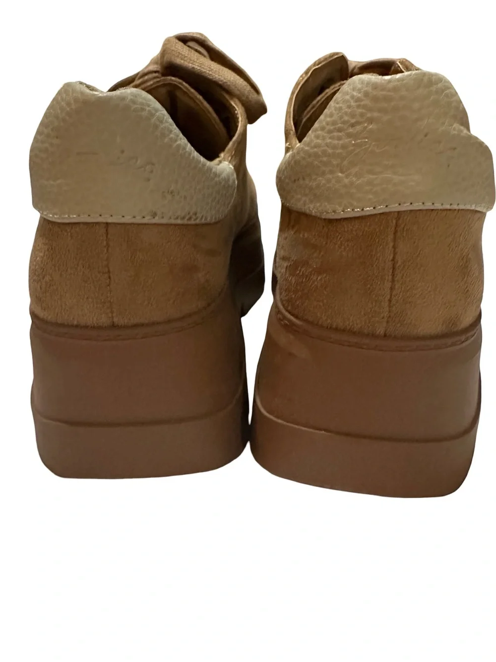 Zodiac Bea Chunky Platform Oxford Sneaker Latte Tan Gorpcore Utilitarian Y2K 10